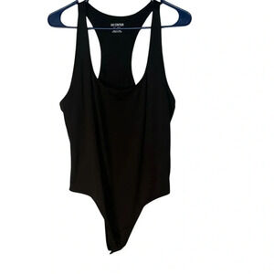 Black contour bodysuit (E11)